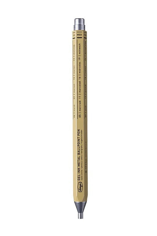ACCESSOIRE - STYLO ENCRE GEL EN MÉTAL - MIXTE