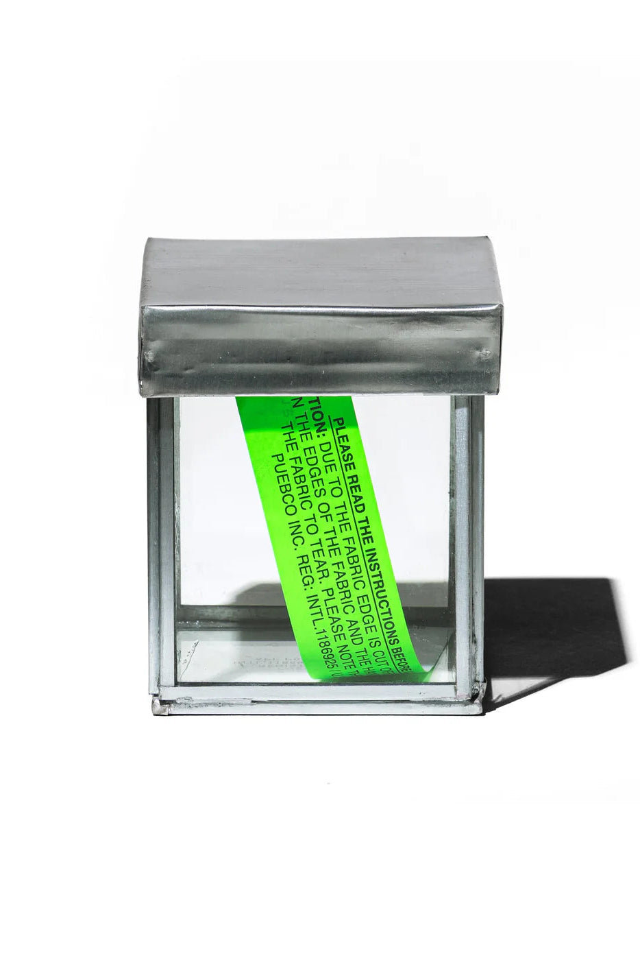 ACCESSOIRE - BOÎTE VERRE ET MÉTAL RECYCLÉ - MIXTE