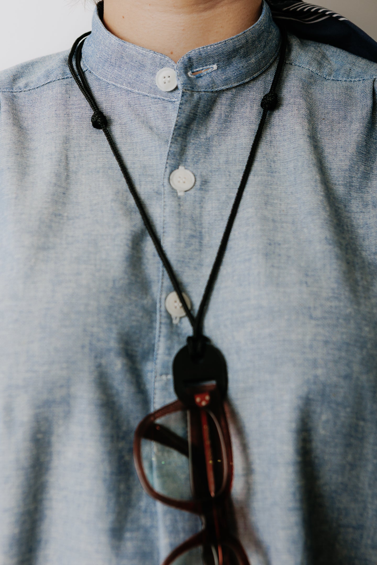 Accessoire - Porte-lunette en cuir - Mixte