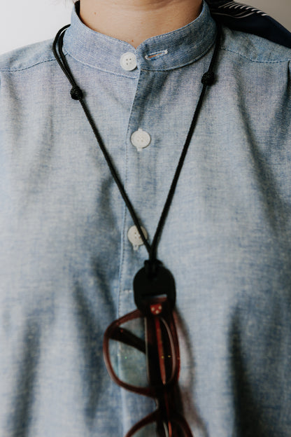 Accessoire - Porte-lunette en cuir - Mixte