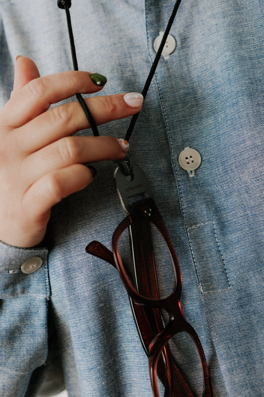 Accessoire - Porte-lunette en cuir - Mixte