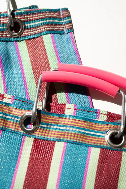 ACCESSOIRE - SAC DE COURSE À RAYURE - MIXTE