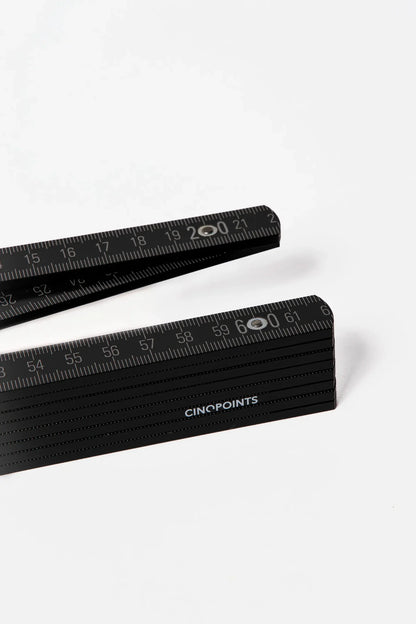 ACCESSOIRE - MÈTRE PLIANT NOIR - MIXTE